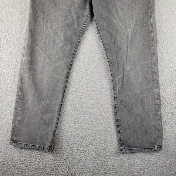 Current Elliott‎ Jeans Womens 27 Gray Denim Abby The Boyfriend Straight Short - Picture 6 of 13